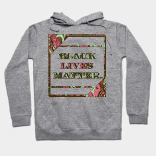 Pink Mint Black Lives Matter Period Hoodie